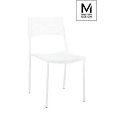 Krzesło Modesto Pax białe - polipropylen | metal