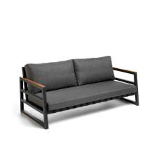 Dwuosobowa sofa ogrodowa z tkaniny Talenti Alabama Alu