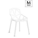 Podstawa Modesto krzesło Split mat białe - polipropylen | metalowa