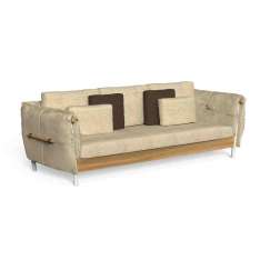 3-osobowa sofa ogrodowa z tkaniny Talenti Domino