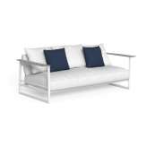Dwuosobowa sofa ogrodowa z tkaniny na płozach Talenti Riviera