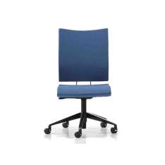 Krzesło biurowe z tkaniny z podstawą 5-Spoke na kółkach Talin Aviamid 3450