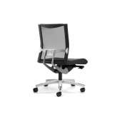 Krzesło biurowe z siatki z podstawą 5-Spoke na kółkach Talin Avianet 3600