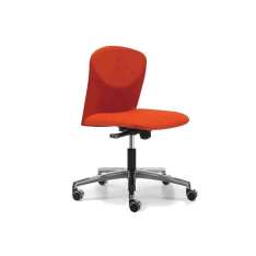 Krzesło biurowe z tkaniny z podstawą 5-Spoke na kółkach Talin Vulcan 1300 Z