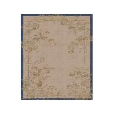 Ręcznie wykonany prostokątny dywanik Tapis Rouge IMMORTALITY GROVE GOLD LEAF