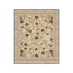 Ręcznie wykonany prostokątny dywanik Tapis Rouge LINDGERING GARDEN BEIGE