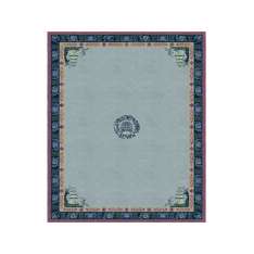 Ręcznie wykonany prostokątny dywanik Tapis Rouge PAGODA BLUE FADE