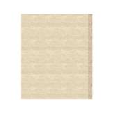 Ręcznie wykonany prostokątny dywanik Tapis Rouge Color Block BEIGE