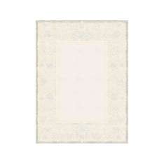 Ręcznie wykonany prostokątny dywanik Tapis Rouge CLEMENTINE GRIS