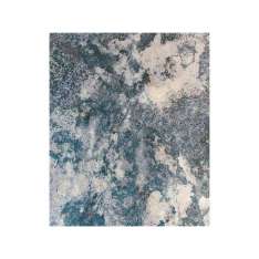 Ręcznie wykonany prostokątny dywanik Tapis Rouge SERENITY LAKE