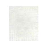 Ręcznie wykonany prostokątny dywanik Tapis Rouge SIX WHITE