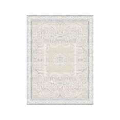 Ręcznie wykonany prostokątny dywanik Tapis Rouge AUBUSSON HERALDY ANTIQUE WHITE