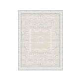 Ręcznie wykonany prostokątny dywanik Tapis Rouge AUBUSSON HERALDY ANTIQUE WHITE