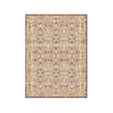 Ręcznie wykonany prostokątny dywanik Tapis Rouge ORNAMENTAL NUDE VELVET