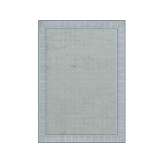 Ręcznie wykonany prostokątny dywanik Tapis Rouge SAVOY STONE BLUE
