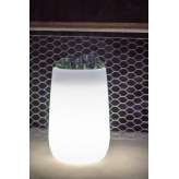 Donica New Garden Camelia High C biała - LED