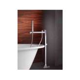 Stojąca 1-otworowa mosiężna bateria wannowa z główką prysznicową Tender Rain Freestanding bathtub faucet