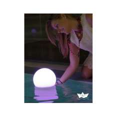 Lampa ogrodowa New Garden Buly 20 Flo biała - LED Pływajaca