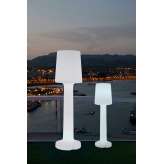 Lampa ogrodowa New Garden Carmen 165 B biała - LED Wbudowana Bateria