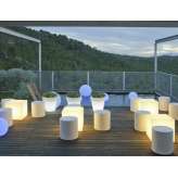 Lampa ogrodowa New Garden Cuby 20 biała - LED