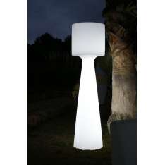 Lampa ogrodowa New Garden Grace 170 B biała - LED Wbudowana Bateria