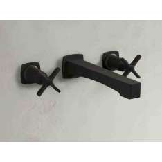 Bateria umywalkowa ścienna 3-otworowa The Watermark Collection Highline