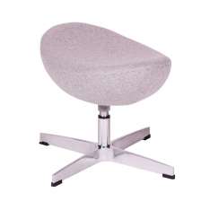 Podstawa aluminiowa Podnóżek Egg Classic szary melanż 17 - wełna |