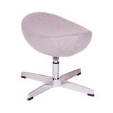 Podstawa aluminiowa Podnóżek Egg Classic szary melanż 17 - wełna |