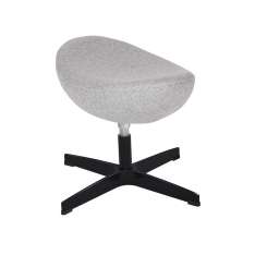 Podstawa Podnóżek Egg Classic Black szary melanż 17 - wełna | czarna