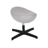 Podstawa Podnóżek Egg Classic Black szary melanż 17 - wełna | czarna