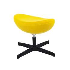 Podstawa Podnóżek Egg Classic Black musztardowy 21 - wełna | czarna