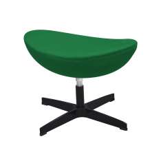 Podstawa Podnóżek Egg Classic Black zielony 75 - wełna | czarna