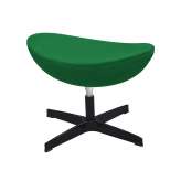 Podstawa Podnóżek Egg Classic Black zielony 75 - wełna | czarna