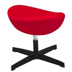 Podstawa Podnóżek Egg Classic Velvet Black czerwony 43 - welur | czarna