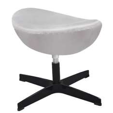 Podstawa Podnóżek Egg Classic Velvet Black jasny szary 67 - welur | czarna