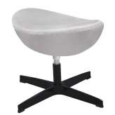 Podstawa Podnóżek Egg Classic Velvet Black jasny szary 67 - welur | czarna