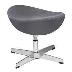 Podstawa aluminiowa Podnóżek Egg Classic Velvet ciemny szary 71 - welur |