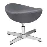 Podstawa aluminiowa Podnóżek Egg Classic Velvet ciemny szary 71 - welur |