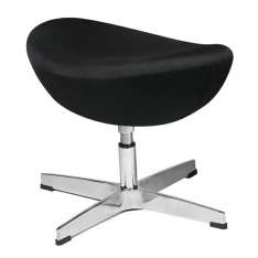 Podstawa aluminiowa Podnóżek Egg Classic Velvet czarny 111 - welur |