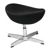 Podstawa aluminiowa Podnóżek Egg Classic Velvet czarny 111 - welur |