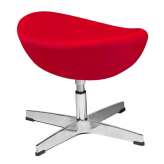 Podstawa aluminiowa Podnóżek Egg Classic Velvet czerwony 43 - welur |