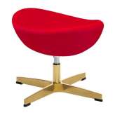 Podstawa Podnóżek Egg Classic Velvet Gold czerwony 43 - welur | złota