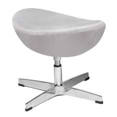 Podstawa aluminiowa Podnóżek Egg Classic Velvet jasny szary 67 - welur |