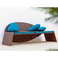 2-osobowa sofa ogrodowa Corten™ Trackdesign Lila