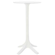 Stolik barowy Fot biały - polipropylen
