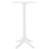 Stolik barowy Fot biały - polipropylen