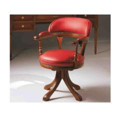Tapicerowane krzesło biurowe z podłokietnikami Tremolada PARIOLI