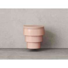 Ceramiczna toaleta wisząca Trone Callipyge MONOCHROMES PINK