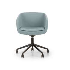 Krzesło biurowe z tkaniny z regulacją wysokości True Design Arca MINI