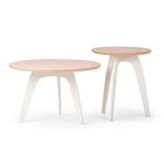 Niski drewniany stolik kawowy True Design Millepiedi